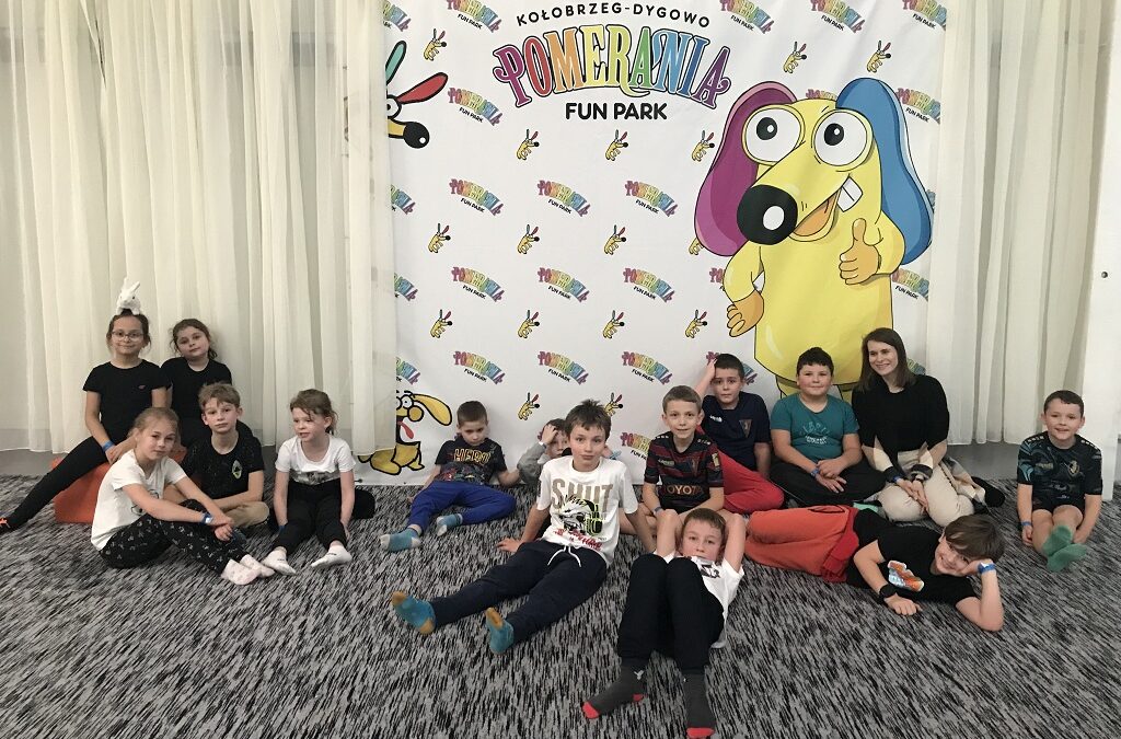Uczniowie klasy 2b i 2d w Dygowie