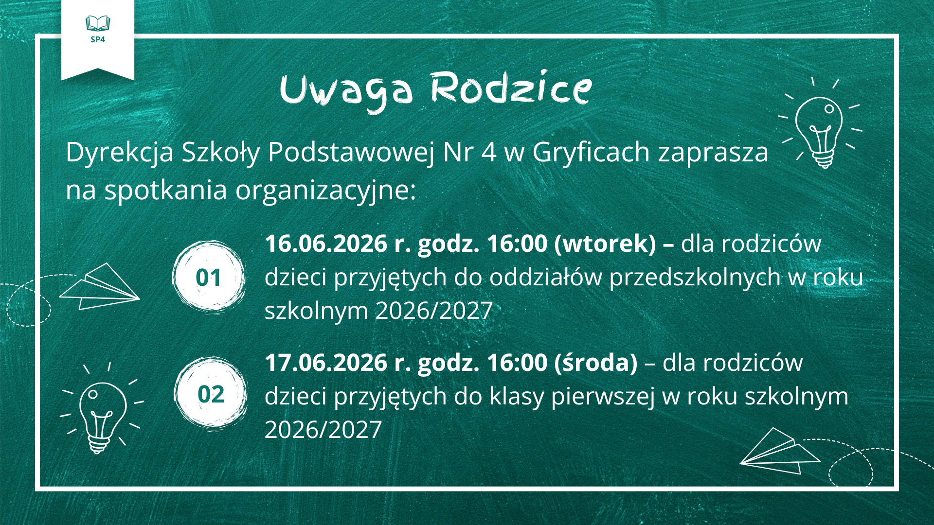 Informacja o spotkaniu